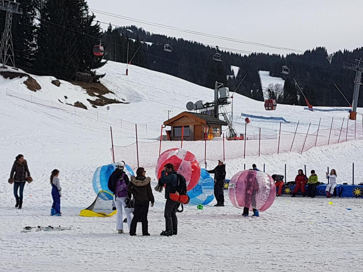 Praz-Du-Soleil F3 Appartement Les Gets Buitenkant foto